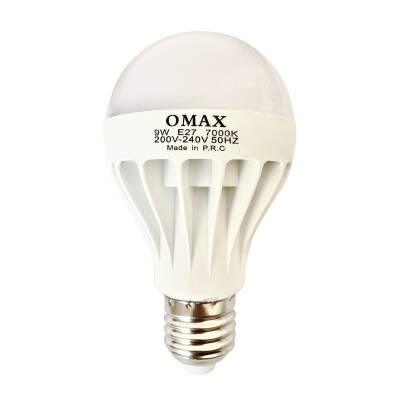 Savex Omax OMX-09 LED Lamba - 9W Enerji Tasarruflu Ampul