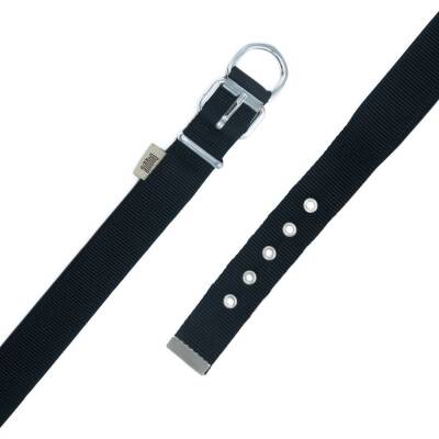 Savex Pet Konforlu Dokuma Köpek Boyun Tasması - Siyah, Large Beden - 3