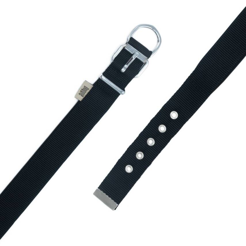 Savex Pet Konforlu Dokuma Köpek Boyun Tasması - Siyah, Large Beden - 3
