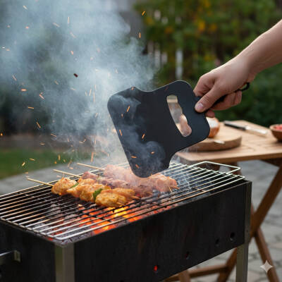 Savex Plastik Mangal Yelpazesi - Pratik Mangal Yardımcınız - 4