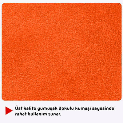 Savex Polar Turuncu Kayak Maskesi - Rüzgar Geçirmez Yüz Koruyucu - 3