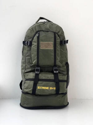 Savex Profesyonel Körüklü Sırt Çantası Haki 55+10 LT - 5