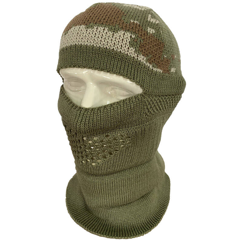 Savex Taktikal Balıkçı Maskesi - Yeşil Kamuflaj Askeri Bere - 1
