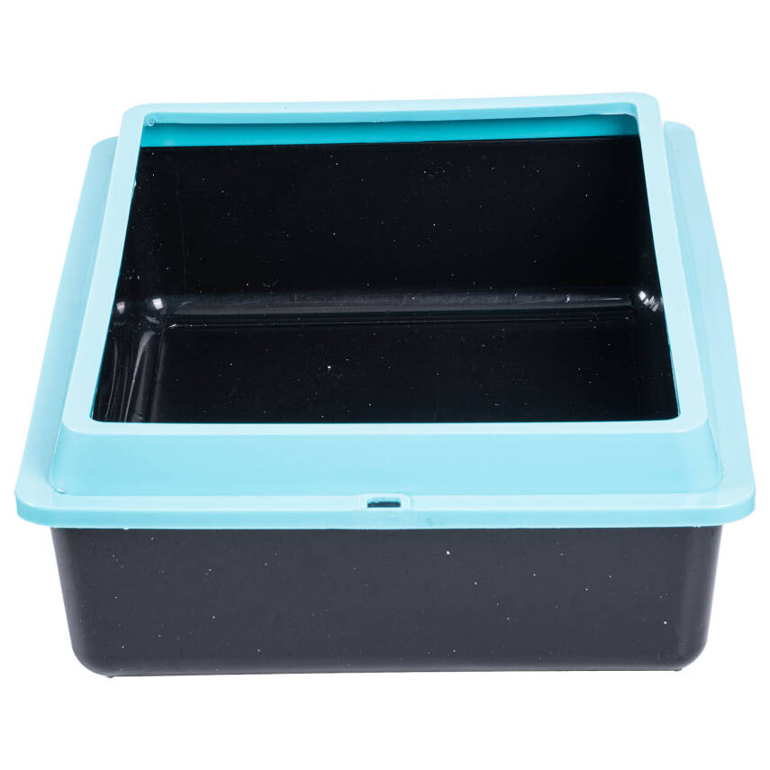 Açık Kedi Tuvaleti - Turkuaz - 3