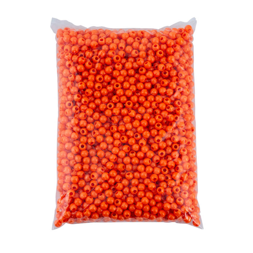 Yüzen Sazan Boncuğu - 10 MM - 1KG - Turuncu - 2
