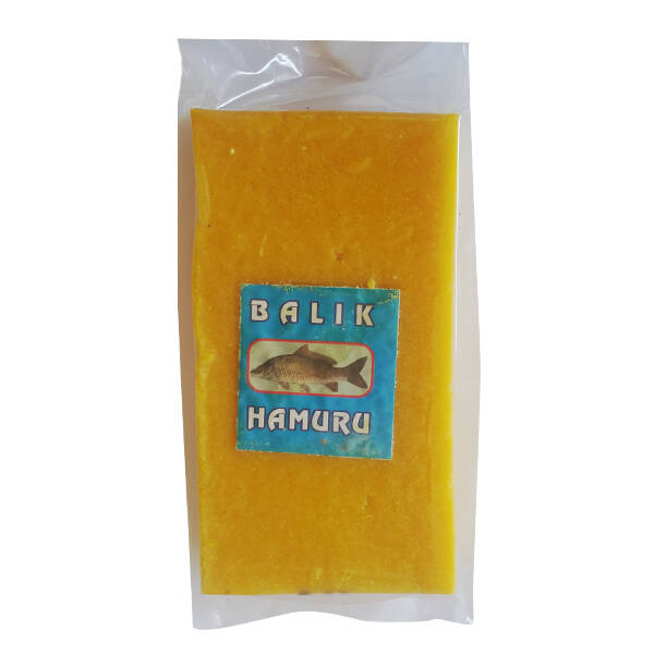 Savex Vakumlu Sarı Vanilya Esanslı Balık Yemi Hamuru - 500g - 1
