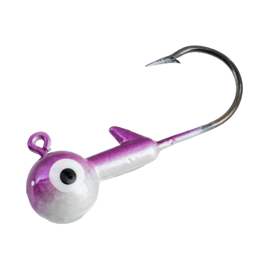 Jighead - Zoka - Kurşunlu Olta İğnesi - (XH-A 02) - Mor Beyaz - 12 Gr - 3