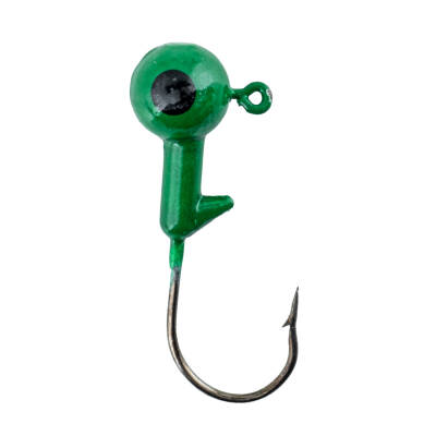 Jighead - Zoka - Kurşunlu Olta İğnesi - (XH-A 02) - Yeşil - 6 Gr - 10 Adet - 2