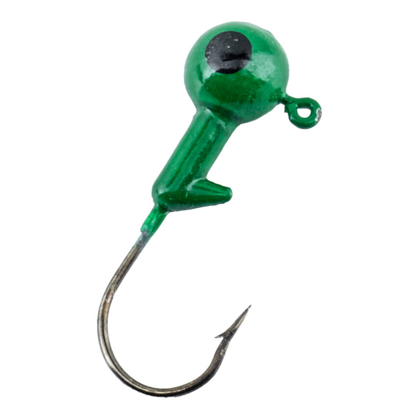 Jighead Zoka Kurşunlu Olta İğnesi - XH-A 02 Yeşil 10 Gr - 1