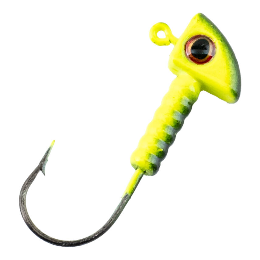 Jighead Zoka - Kurşunlu Olta İğnesi - (XH-A 06) - Yeşil Siyah - 8 Gr - 1