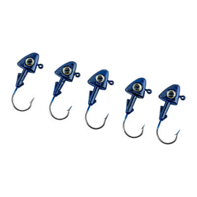 Jighead Zoka Kurşunlu Olta İğnesi (XH-A 07) - Mavi - 10 Gr - 3