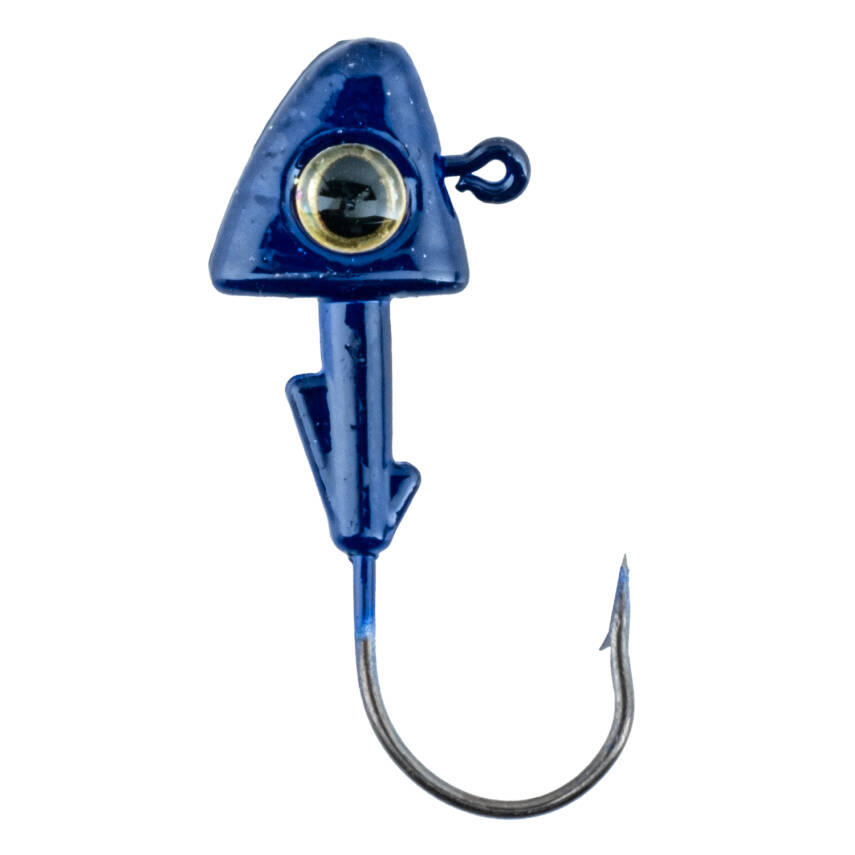 Jighead - Zoka - Kurşunlu Olta İğnesi - (XH-A 07) - Mavi - 10 Gr - 10 Adet - 2