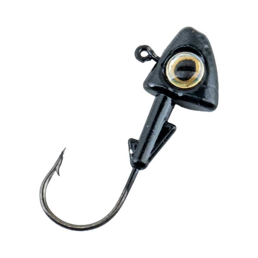 Jighead Zoka Kurşunlu Olta İğnesi - XH-A 07 Siyah 8 Gr 5 Adet - 4