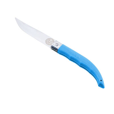 Savex Yatağan No:1 Mavi Katlanır Cep Bıçağı - El İşçiliği Koleksiyon - 1