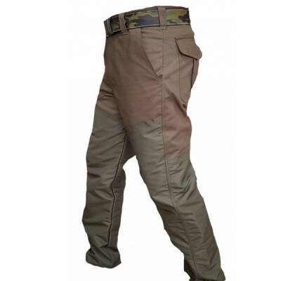 Savex Yeşil Avcı Çulluk Pantolonu - Su Geçirmez Outdoor Kanvas Pantolon