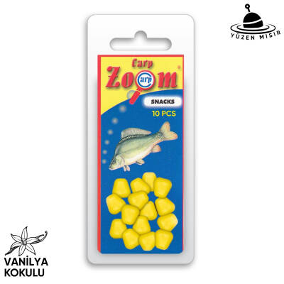 Yüzen Silikon Mısır Yem - Yüzen Sazan Mısırı - Midi - 10 Adet - Vanilya Kokulu