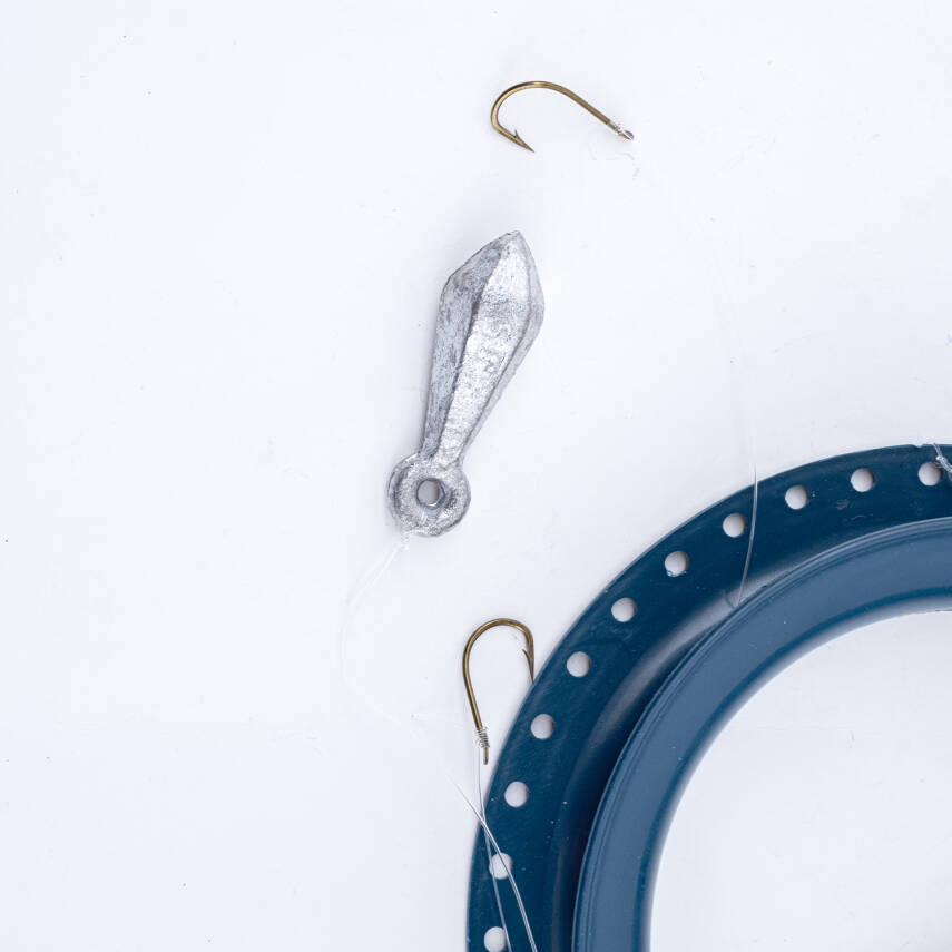 Sazan El Oltası Takımı - Büyük Kasnak - 3 Adet - 3 İğneli - Dip Olta - Kurşunlu - 4