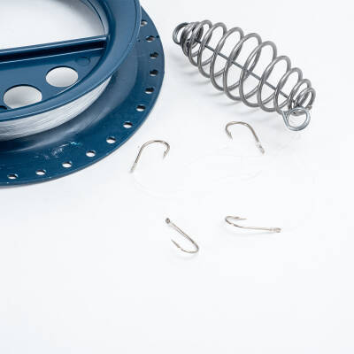 Sazan El Oltası Takımı - Büyük Kasnaklı - Savage - 4 İğneli Yaylı - 2