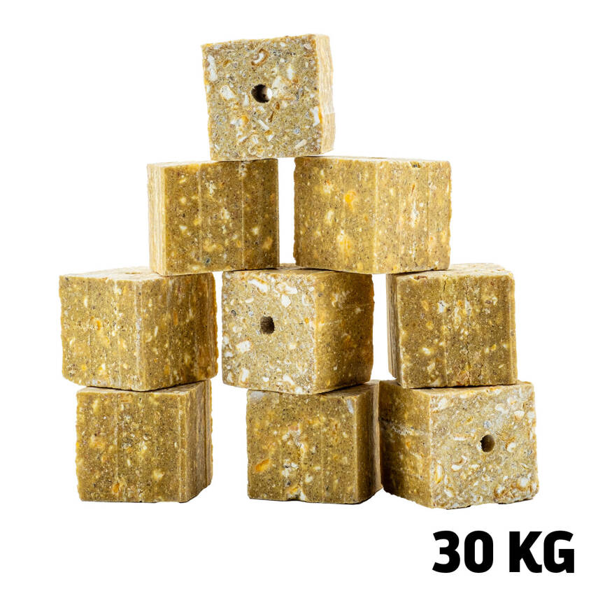 Sazan Yemi - Delikli Küspe - Mısır - Kare - 30 Kg - 1