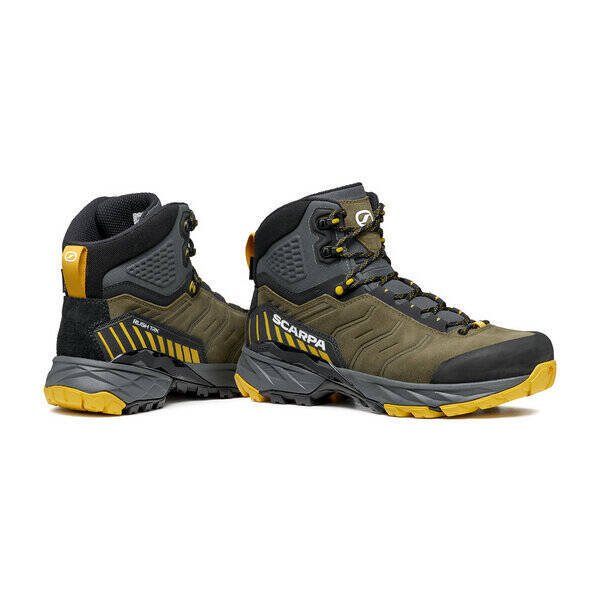 Scarpa Rush TRK GTX Erkek Su Geçirmez Trekking Bot - Askeri Yeşil - 8