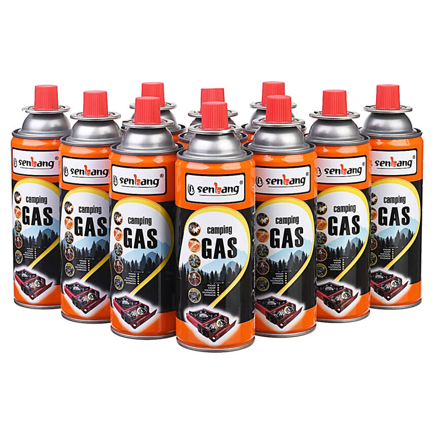 Senbang Kamp Ocak Gazı Valfli Kartuş 227gr - 10 Adet - 1