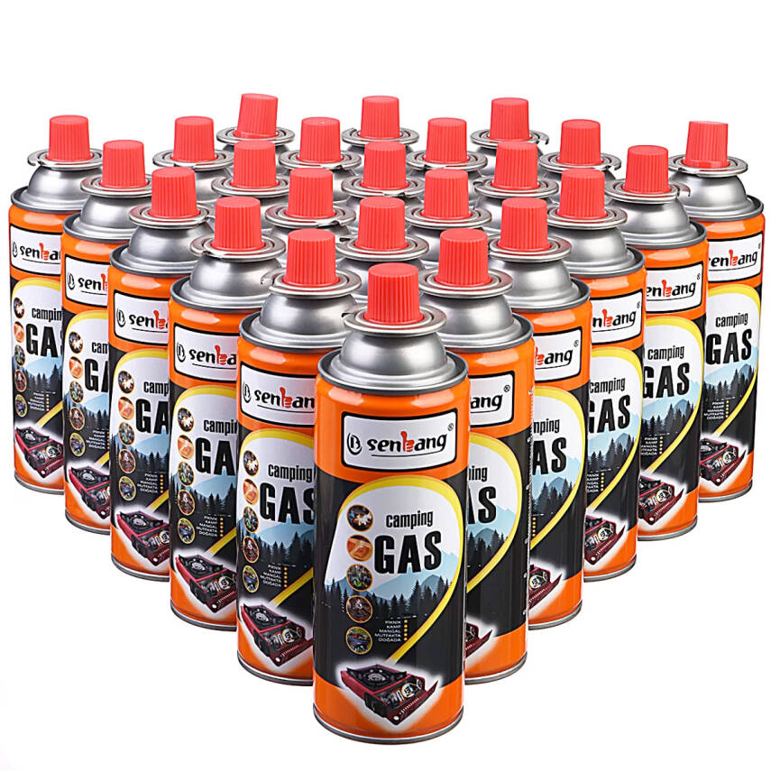 Senbang Kamp Ocak Gazı Valfli Kartuş 227gr - 24 Adet - 1