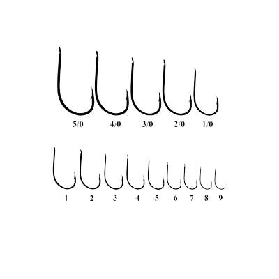Shark 505 No: 5/0 Bronz İğne (100'lü) - Mükemmel Balık Avı Deneyimi