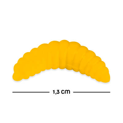 Silikon Kurt Balık Yemi - Kokulu - L Maggot - Turuncu - Power Bait (9956) - 2