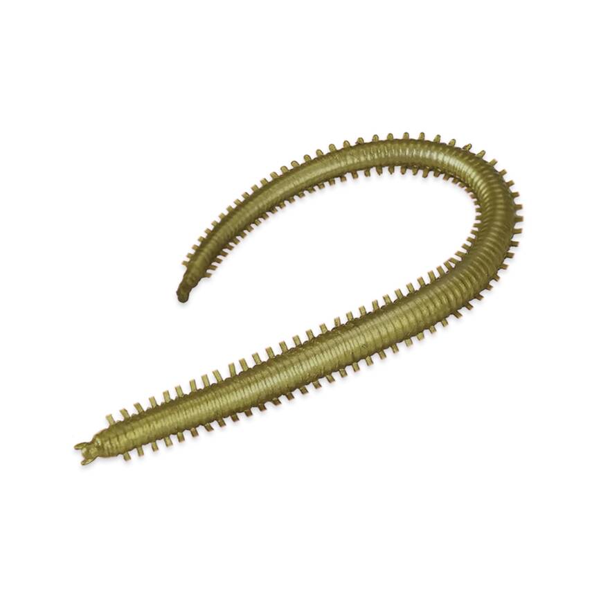 Silikon Kurt Balık Yemi - Kokulu - Silkworm - Yeşil - Power Bait (9951) - 3