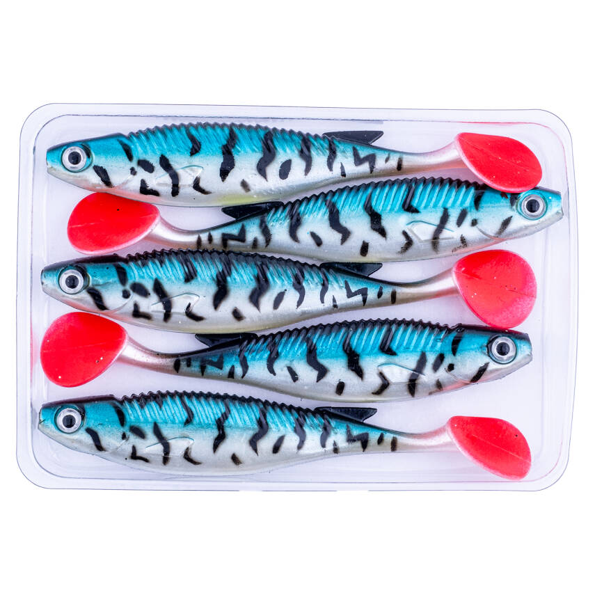 Silikon Sahte Balık - 10g 100mm - Fishack PredatorX - Grim - 3