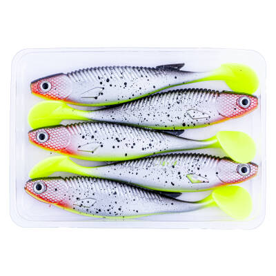 Silikon Sahte Balık - 10g 100mm - Fishack PredatorX - UV Boyalı - Blade - 4