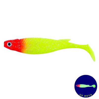 Fishack PredatorX Silikon Sahte Balık - 10g 100mm - UV Boyalı - Solar