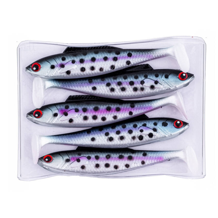 Fishack PredatorX UV Boyalı Vibe Silikon Sahte Balık - 85mm - 4