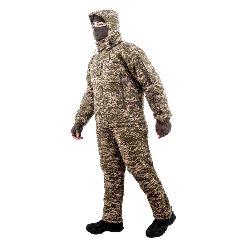 Soğuk İklim Takımı - Su İtici Nefes Alır Kumaş - -35° - Kamuflaj - Savage - 2