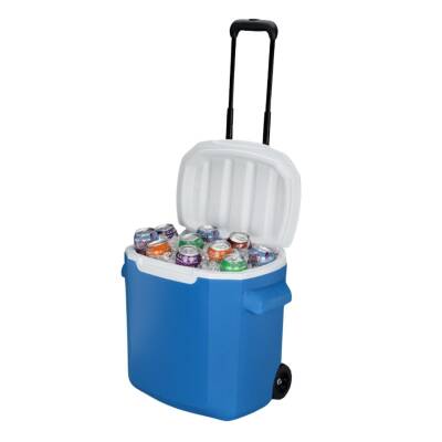 Soğutucu Buzluk - Coleman - Performance 28 QT Tekerlekli - 26 lt - Mavi/Beyaz - 3