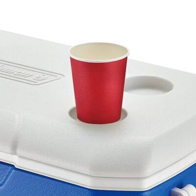 Soğutucu Buzluk - Coleman - Poly Lite 48 QT - 45.7 lt - Mavi/Beyaz - 2