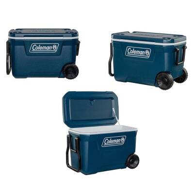 Soğutucu Buzluk - Coleman - Xtreme Wheeled 62 QT Tekerlekli - 58.6 lt - Lacivert - 5