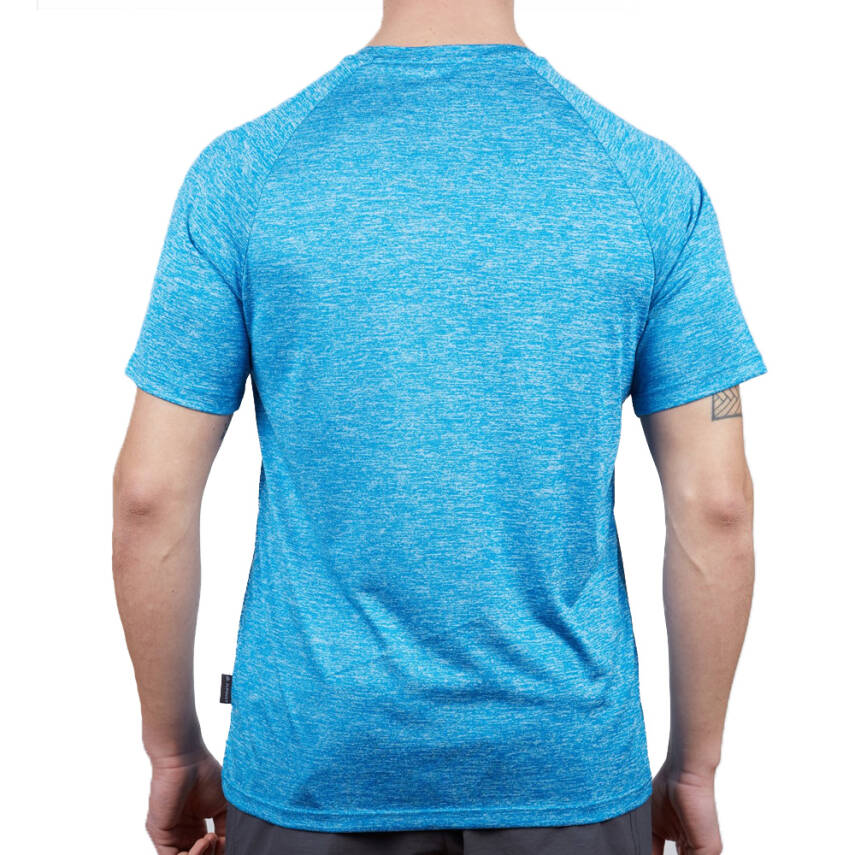 Spor Erkek Tişört - Terletmez Kumaş - Speedwick Move - Deniz Mavi - 3