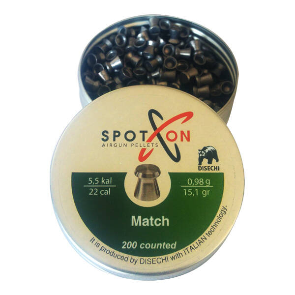 Spoton Match Havalı Saçma 5.5 mm (200'lü) - 1