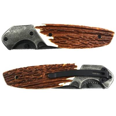 Sterling 300.S1002 Eskitilmiş Yüzeyli Katlanabilir Cep Bıçağı - 2