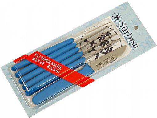 Sürmene Meyve Bıçağı Seti NO:61007 - El Yapımı Dövme Çelik Kalitesi - 1