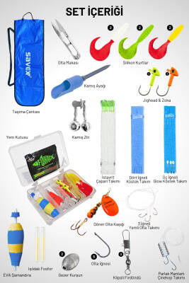 Tam Takım Kıyı Olta Seti - 270cm Kamış ve 3000'lik Lexus Makine - 2