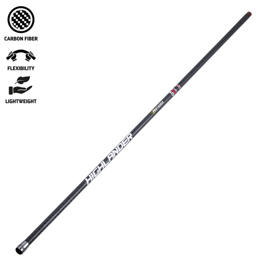 Teleskopik Karbon Göl Kamışı - Highlander - 500 cm - 1