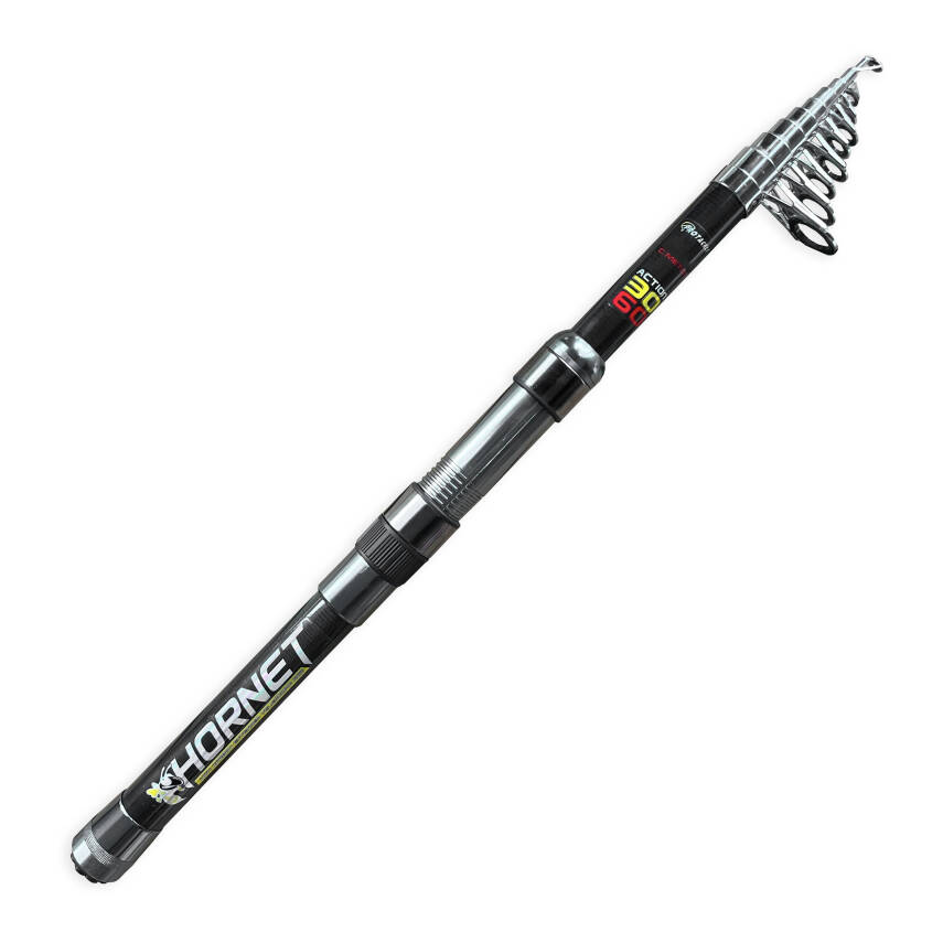 Teleskopik Karbon Spin Olta Kamışı - Hornet - 330cm - 30/60 Gr - Protackle - 1