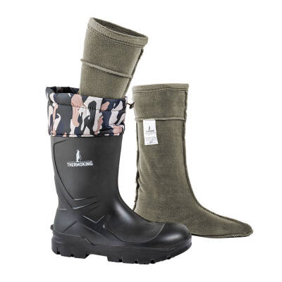 Polar Çizme Çorabı - Haki - Termal - Thermoking - 5