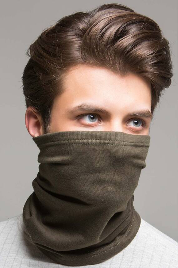 Yetişkin Boyunluk - Thermoform Heavy - Haki: Soğuk Havalara Karşı Üstün Koruma - 1