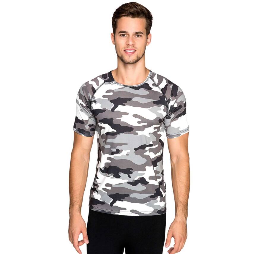 MicroFiber T-Shirt - Thermoform - Army - Gri - 1