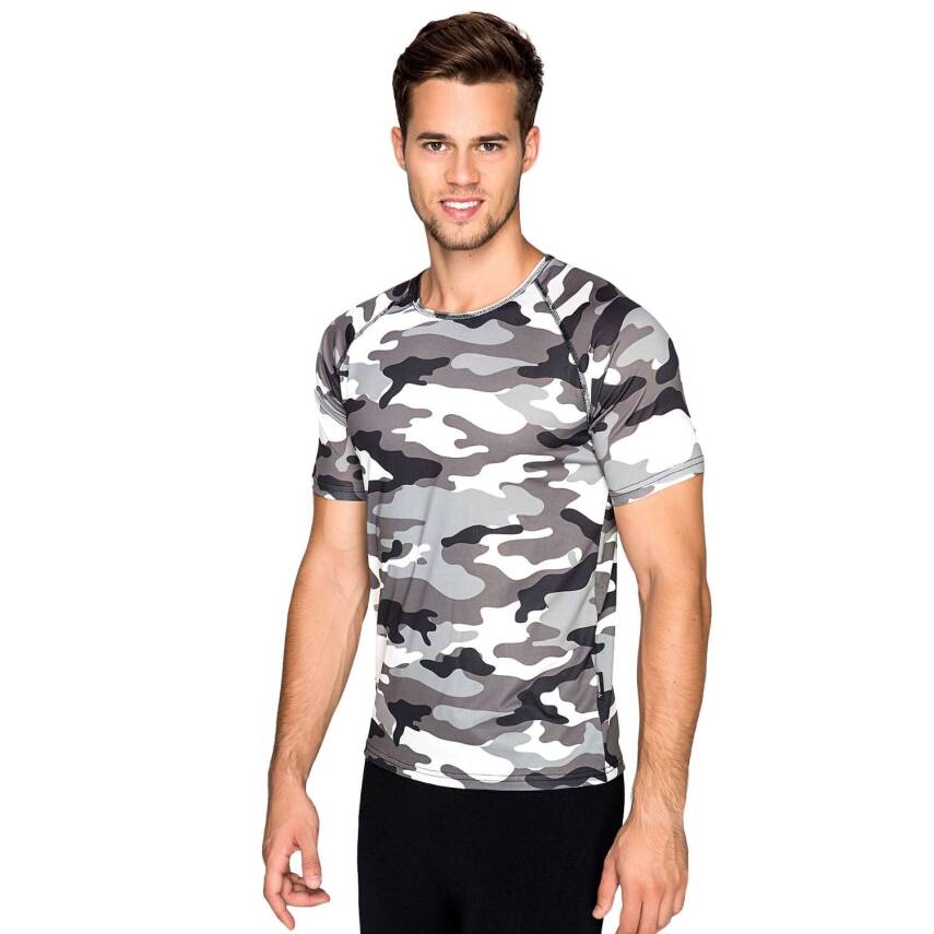 MicroFiber T-Shirt - Thermoform - Army - Gri - 3