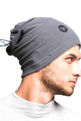 Thermoform Termal Polar Boyunluk - Antrasit Gri - Çok Amaçlı Soğuk Hava Maskesi - 3