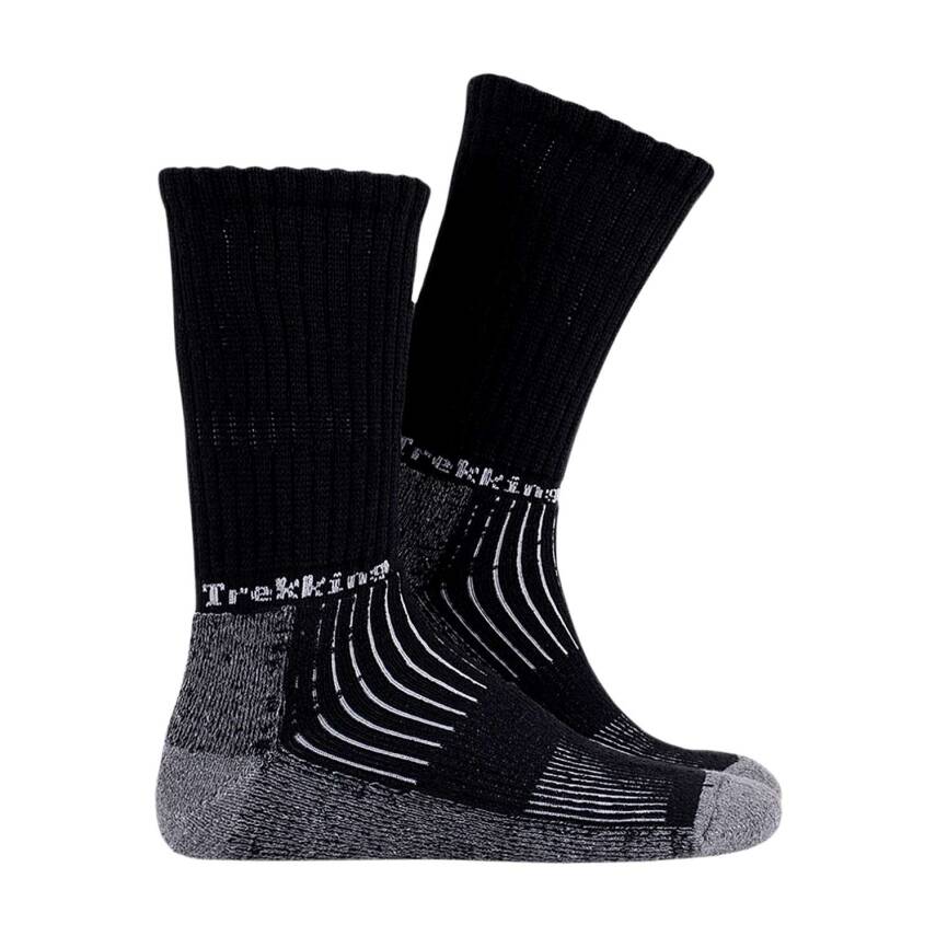 Termal Trekking Çorabı - Thermoform Siyah - Üstün Performans - 1
